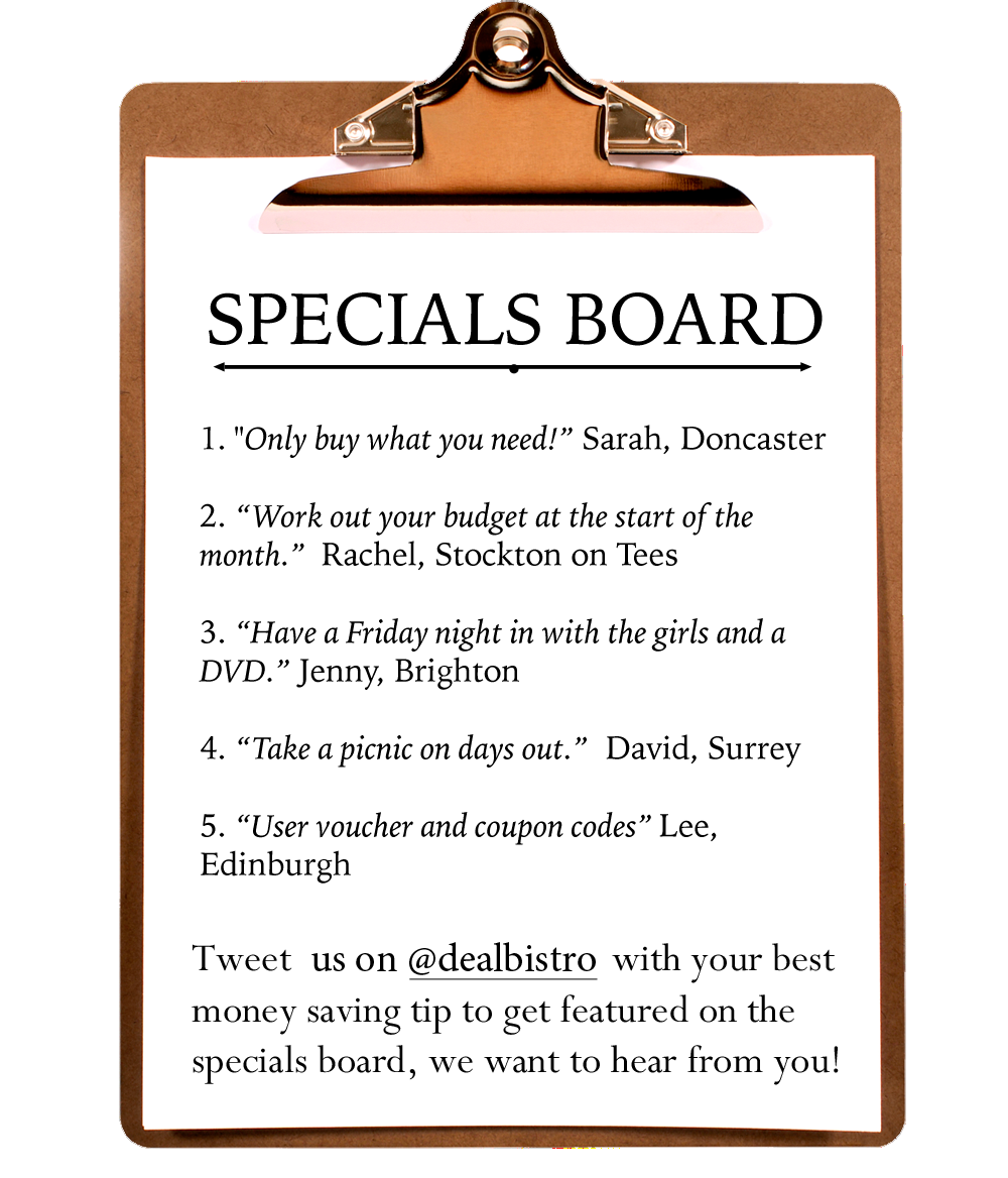 Specials Board